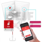 KALER system przywoławczy - zestaw do WC dla osób niepełnosprawnych + ALARM na Smartfona
