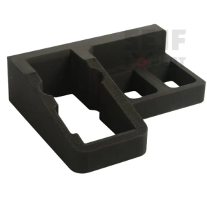 Uchwyt Magnetyczny na Pistolet i 2 Magazynki 9mm .45ACP .22LR prawy/lewy