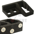 Uchwyt Magnetyczny na Pistolet i 2 Magazynki 9mm .45ACP .22LR prawy/lewy